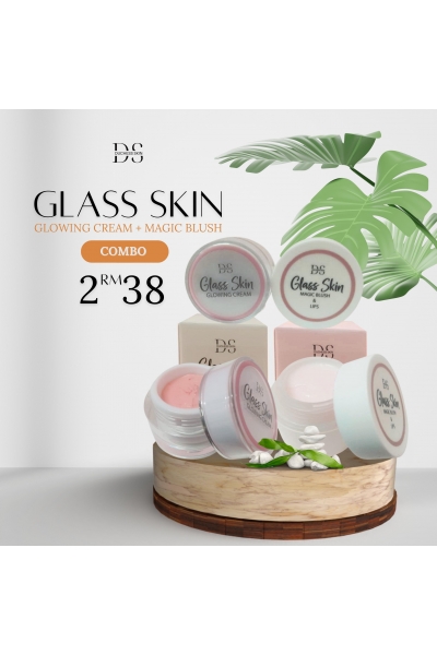 GLASS SKIN - COMBO GLOWING CREAM+MAGIC BLUSH